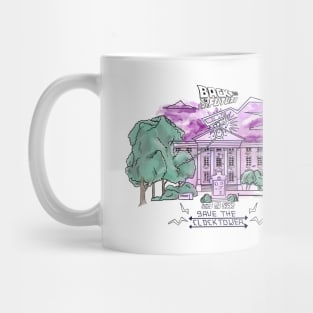 Back To The Future - Save The Clock Tower Mug